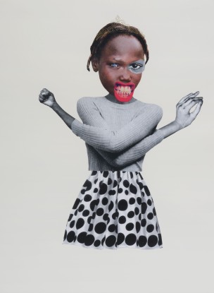 Deborah Roberts, Radical, 2017